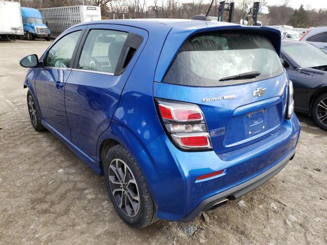 Photo 3 from auction – 2018 CHEVROLET SONIC LT with VIN 1G1JD6SB6J4110080
