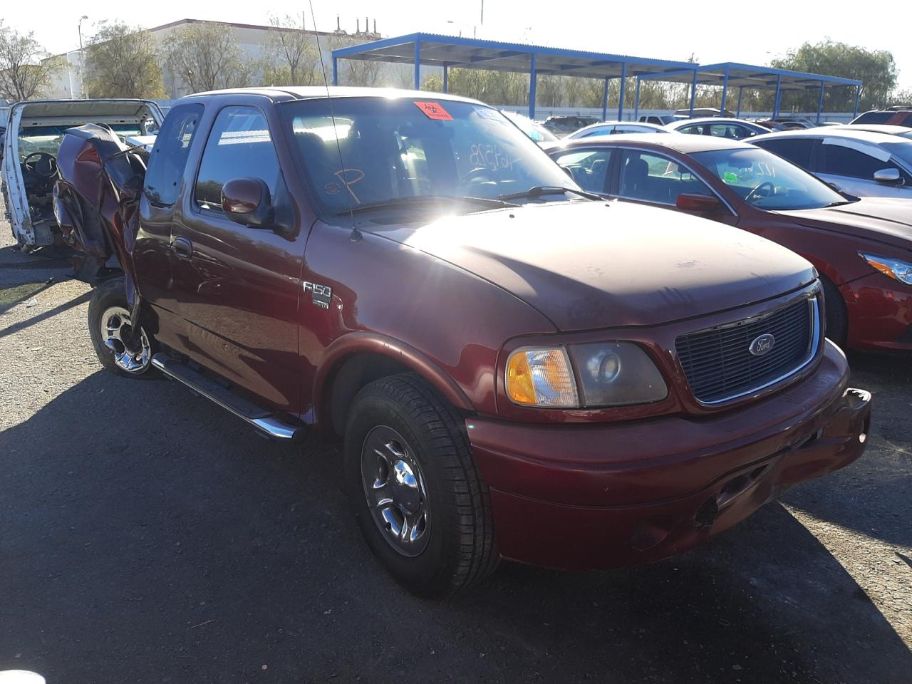FORD F150 2003 with VIN 2FTRX17W43CA54904 - Photo from auction