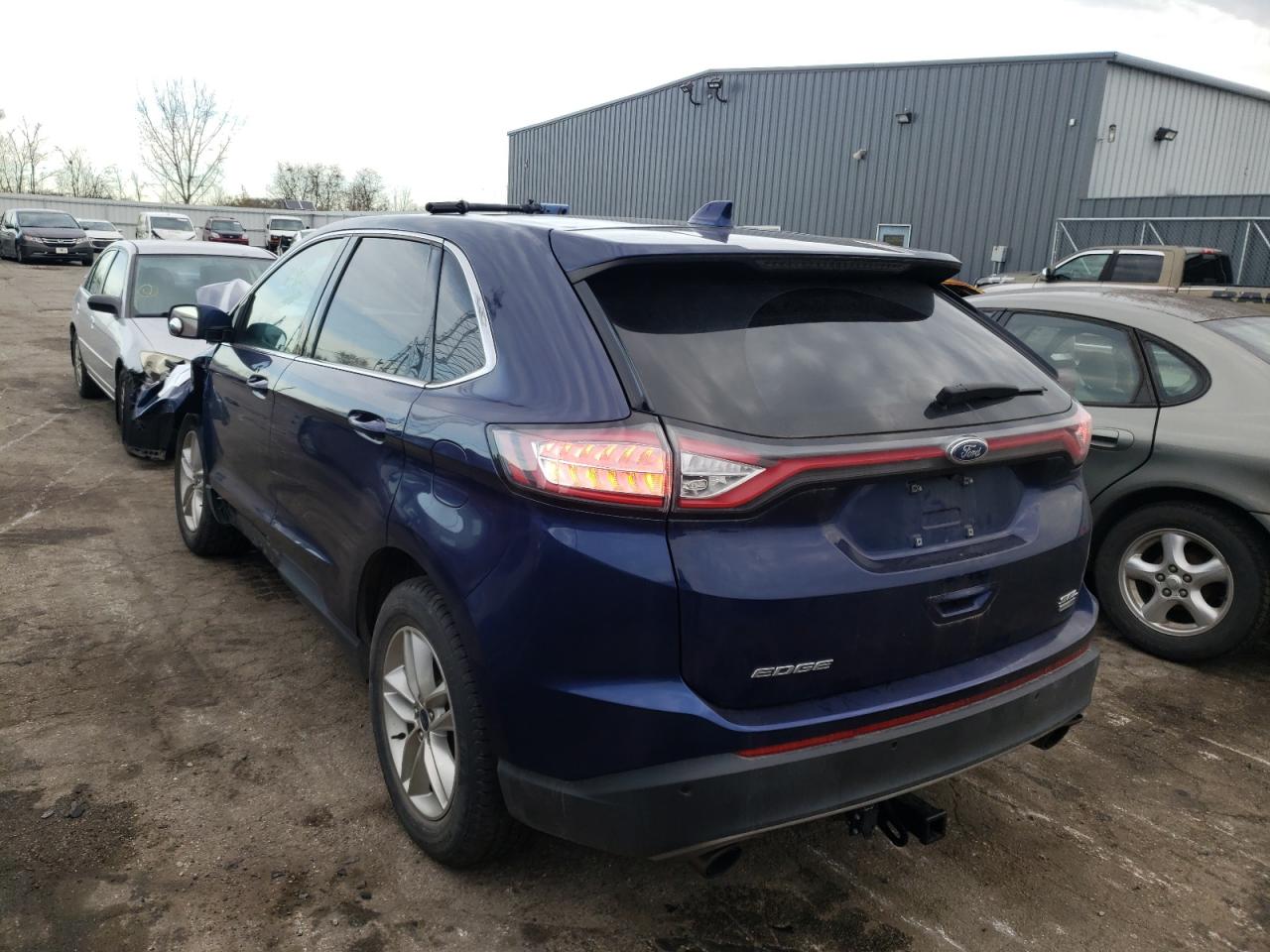 Photo 3 from auction – 2016 FORD EDGE SEL with VIN 2FMPK4J91GBC06137