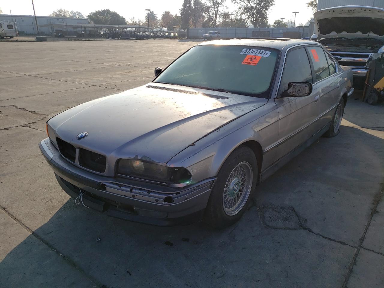 Photo 2 from auction – 1997 BMW 740 I AUTO with VIN WBAGF8321VDL49562