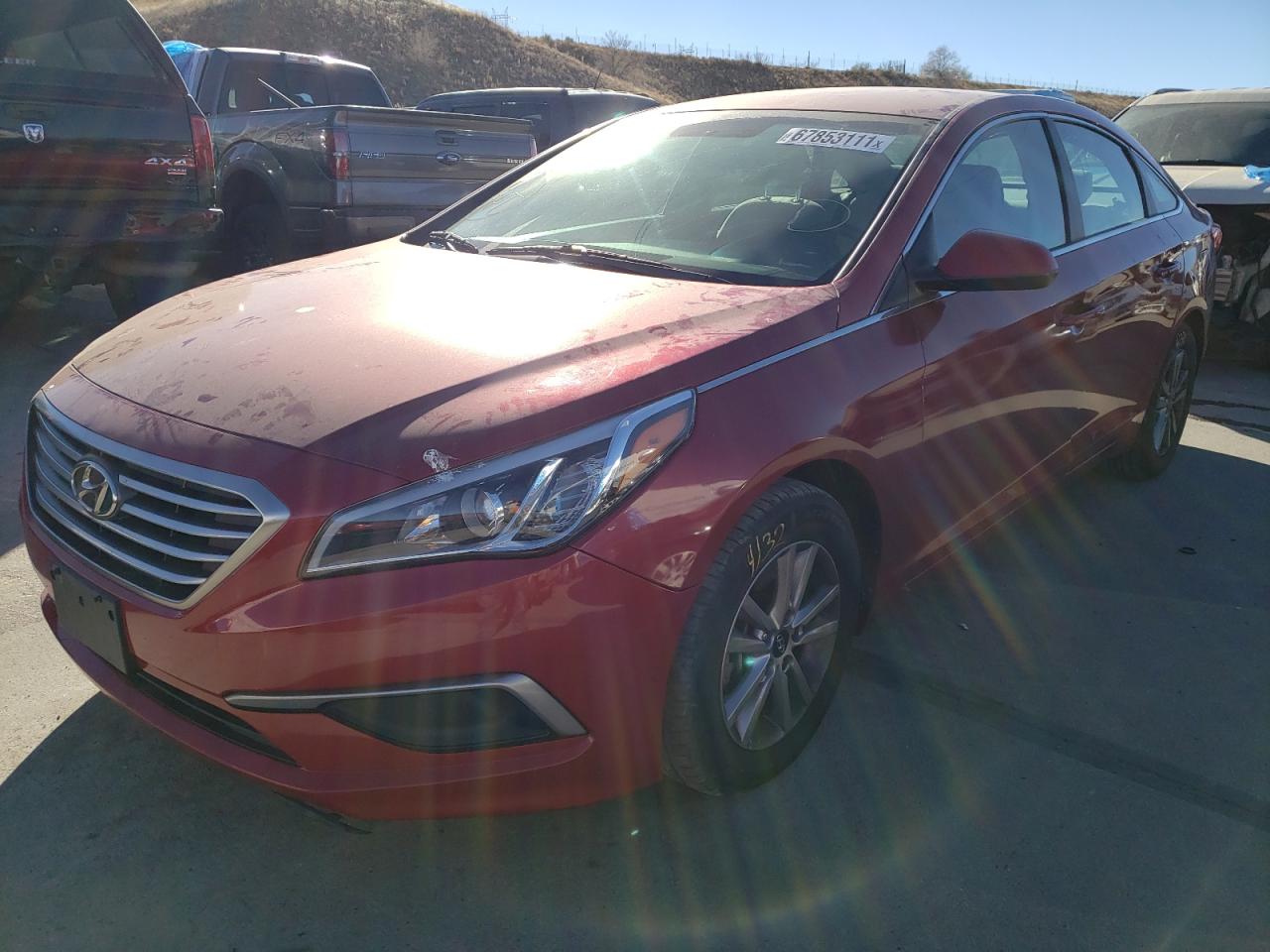 Photo 2 from auction – 2017 HYUNDAI SONATA SE with VIN 5NPE24AF4HH530089