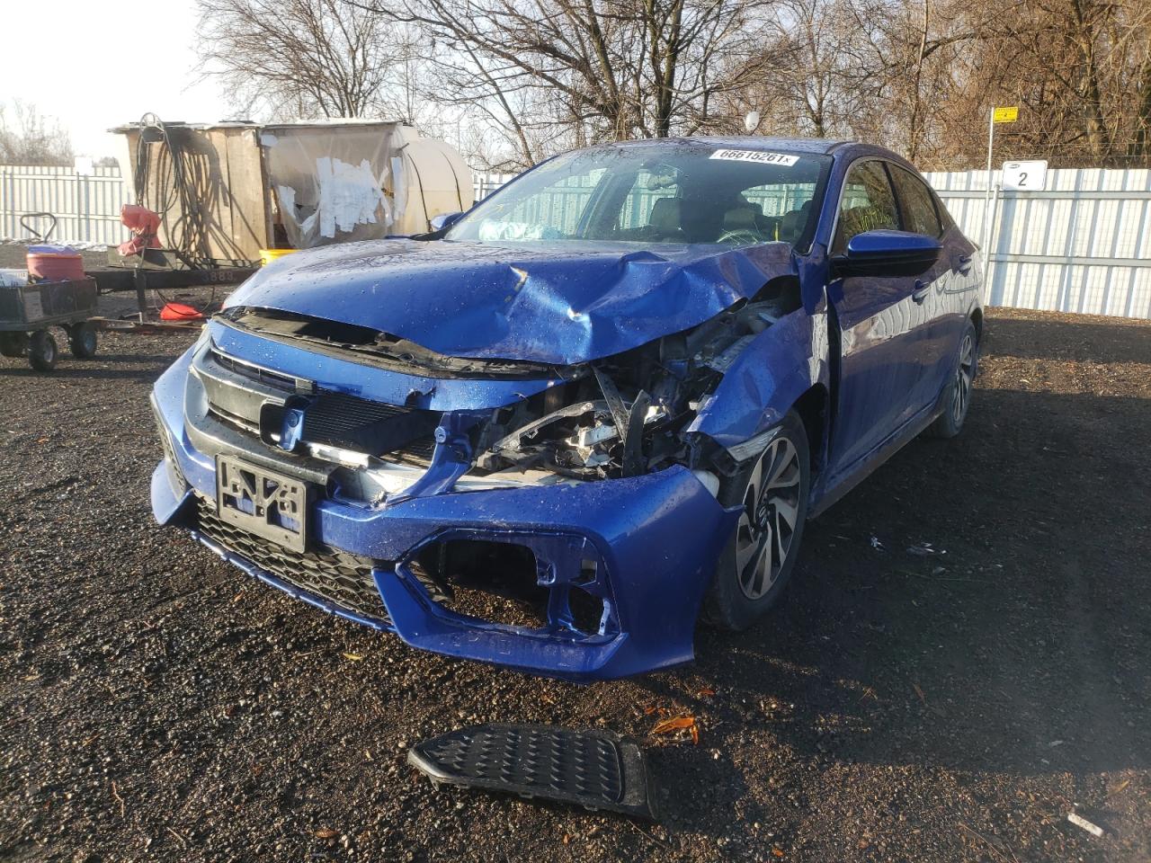 Photo 2 from auction – 2017 HONDA CIVIC LX with VIN SHHFK7G27HU303065