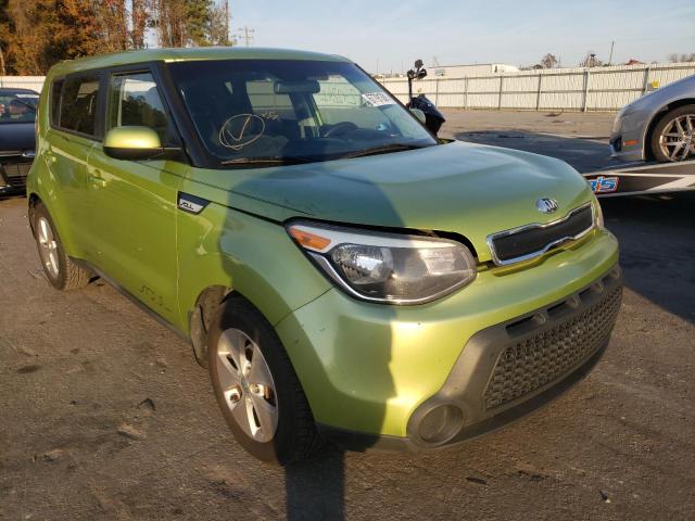KIA SOUL 2015 with VIN KNDJN2A27F7755356 - Photo from auction
