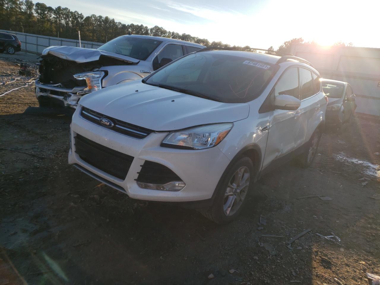 Photo 2 from auction – 2013 FORD ESCAPE SEL with VIN 1FMCU0H93DUB93985