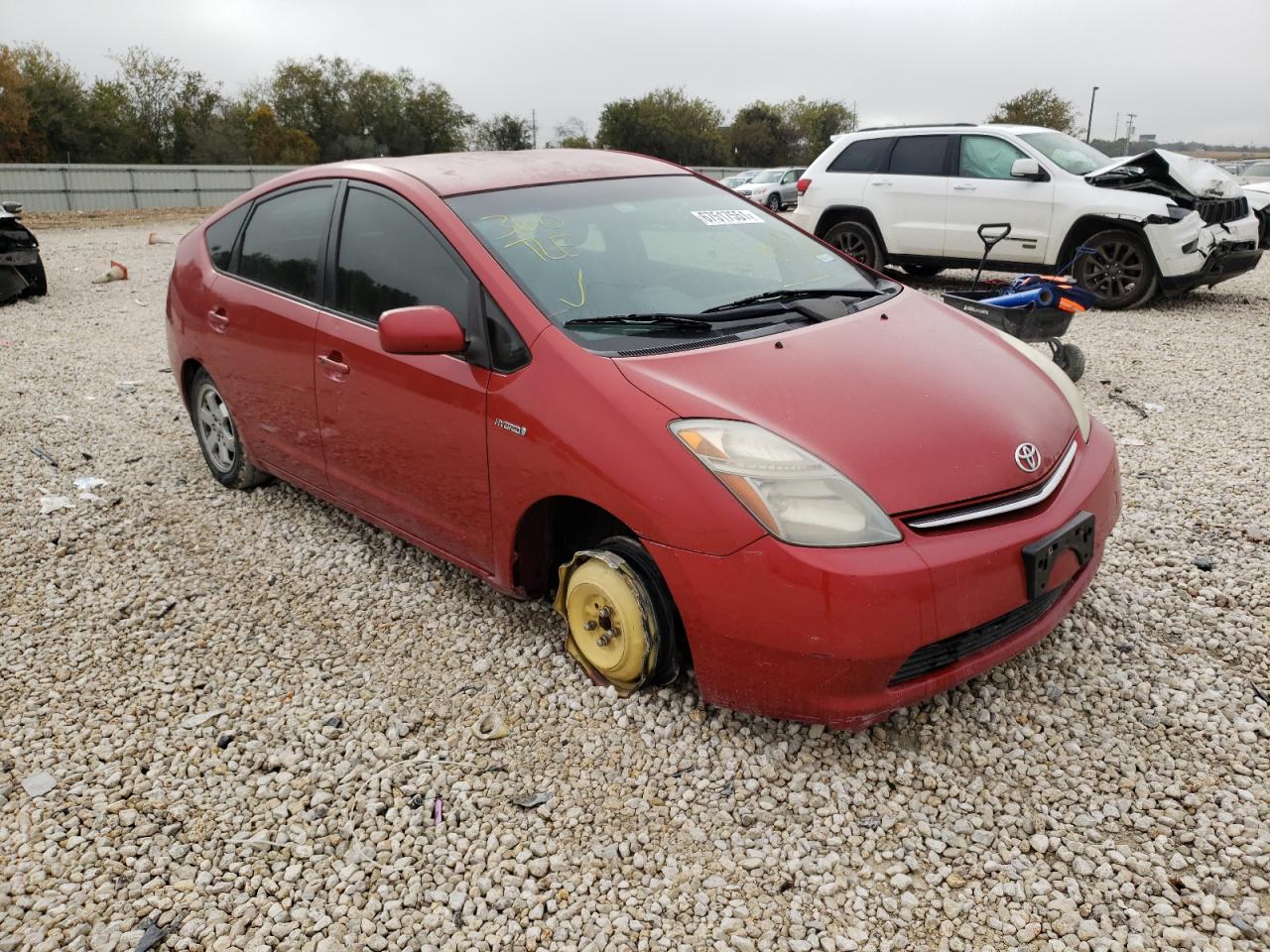 Photo 9 from auction – 2008 TOYOTA PRIUS with VIN JTDKB20U387734460