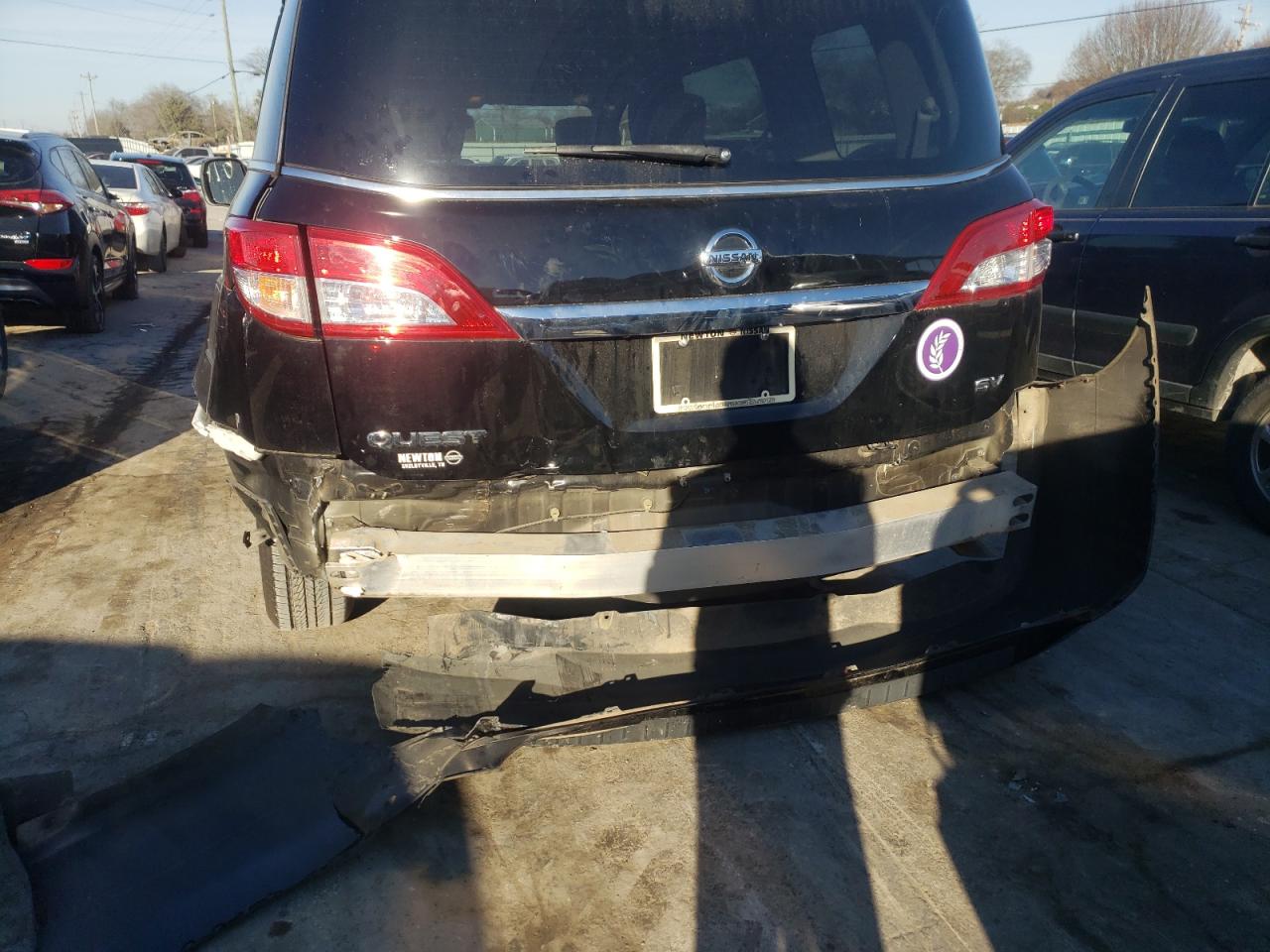 Photo 9 from auction – 2016 NISSAN QUEST S with VIN JN8AE2KP4G9152756