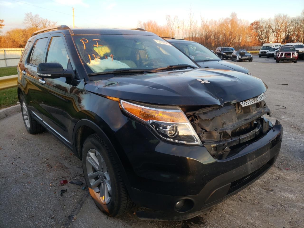 FORD EXPLORER X 2014 with VIN 1FM5K8D80EGC57961 - Photo from auction