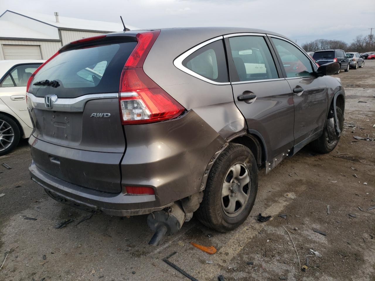 Photo 9 from auction – 2015 HONDA CR-V LX with VIN 5J6RM4H35FL072069