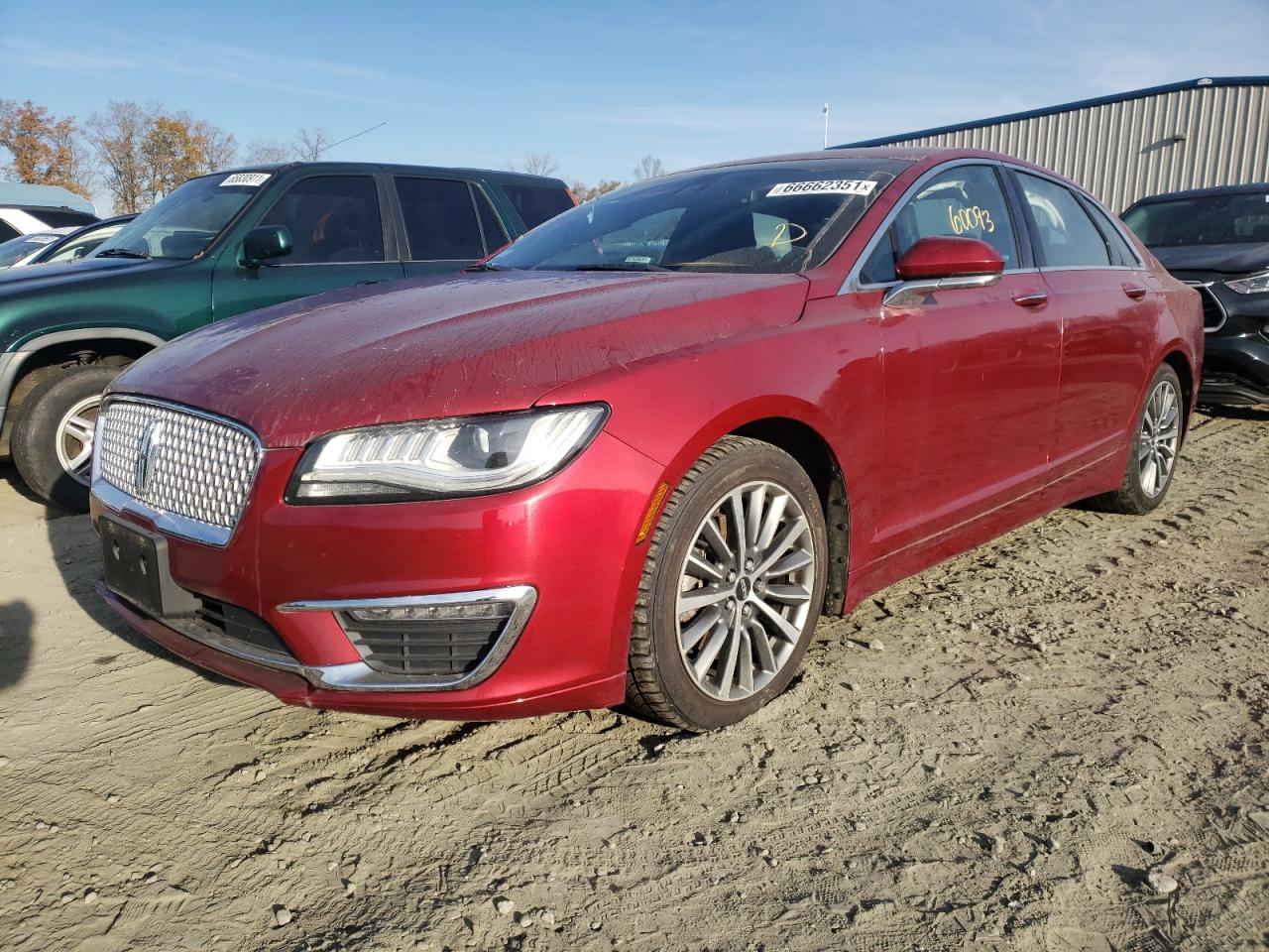 Photo 2 from auction – 2017 LINCOLN MKZ HYBRID with VIN 3LN6L5LU7HR602995