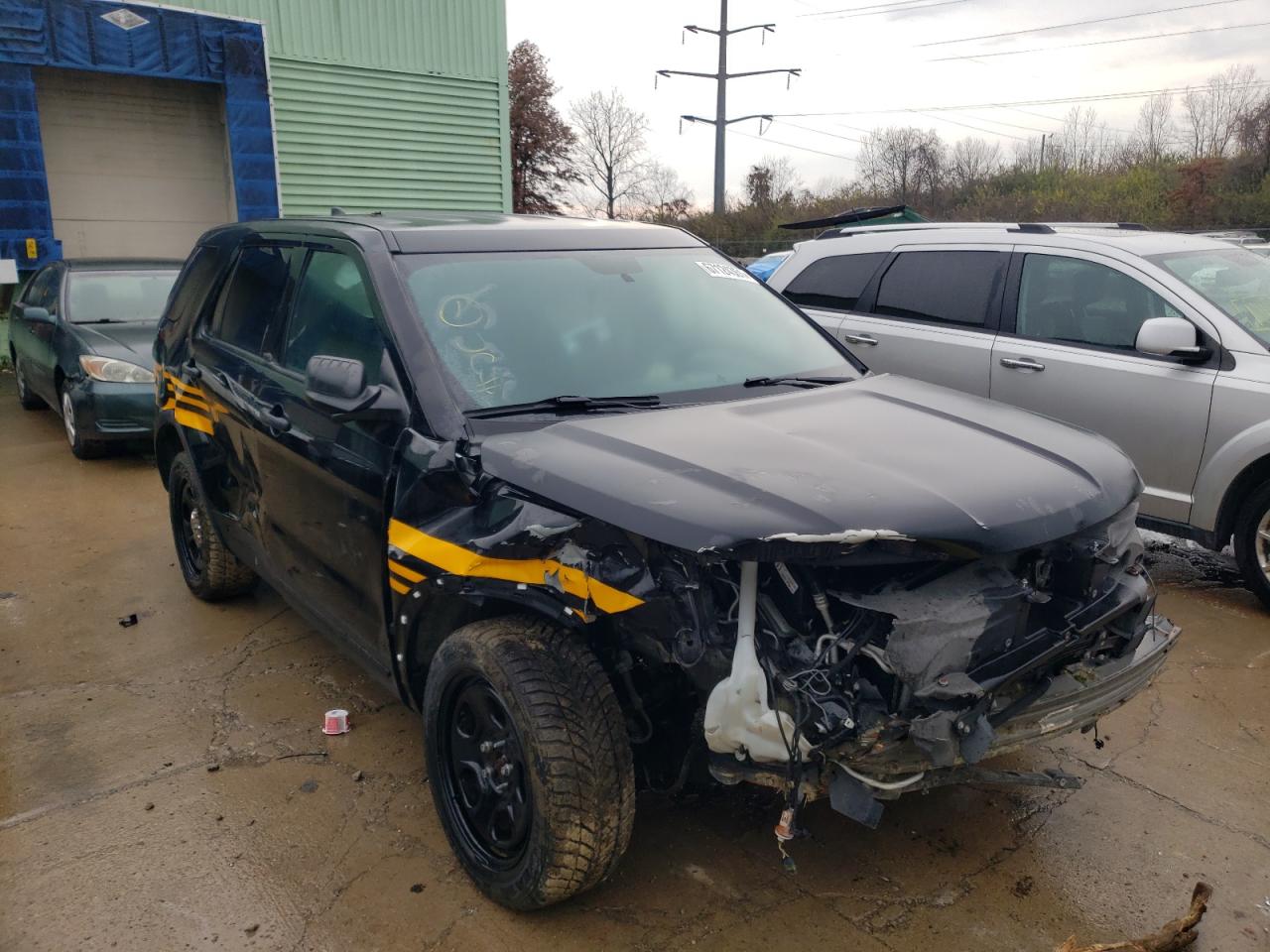 FORD EXPLORER P 2018 with VIN 1FM5K8AR6JGC18914 - Photo from auction