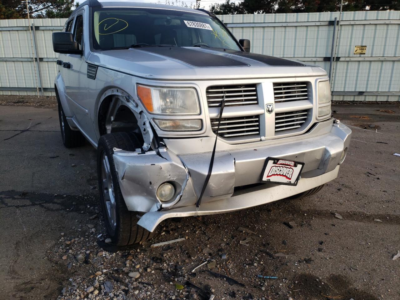 Photo 9 from auction – 2007 DODGE NITRO R/T with VIN 1D8GU586X7W650200