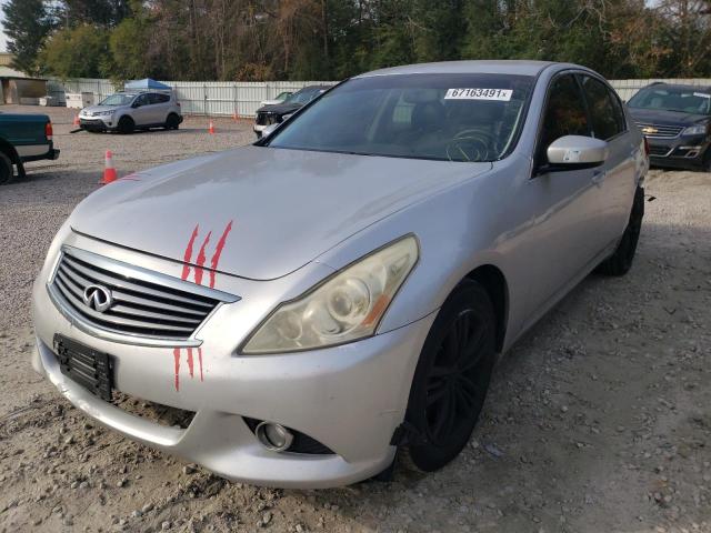 Photo 2 from auction – 2012 INFINITI G25 BASE with VIN JN1DV6APXCM811001