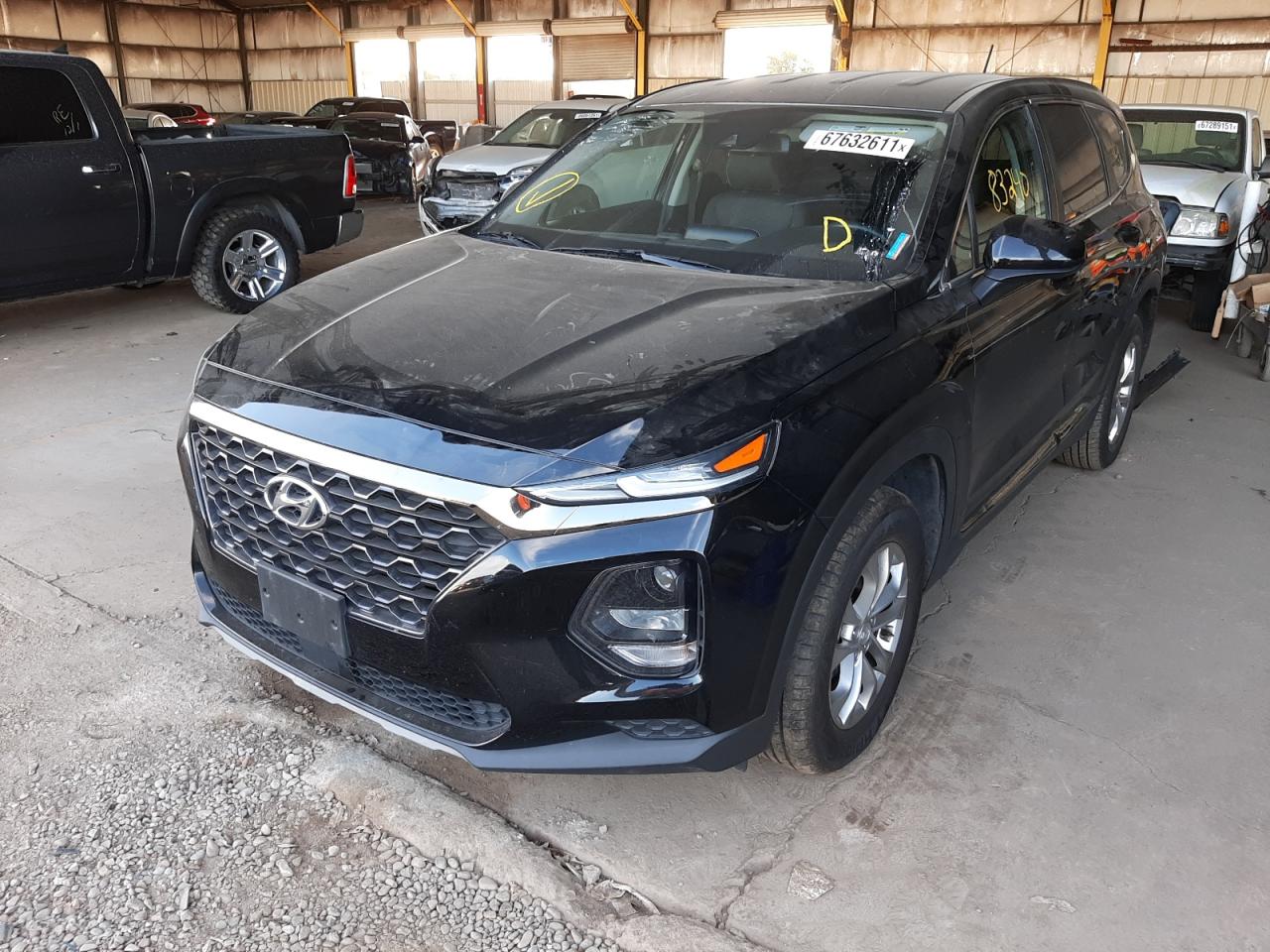 Photo 2 from auction – 2019 HYUNDAI SANTA FE S with VIN 5NMS2CADXKH021463