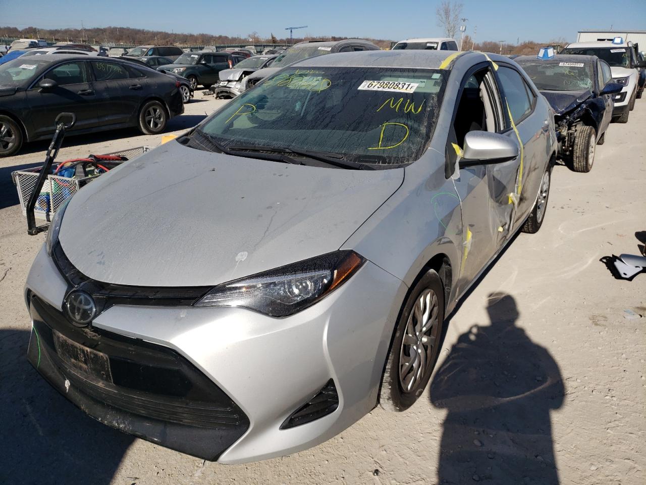 Photo 2 from auction – 2018 TOYOTA COROLLA L with VIN 5YFBURHE5JP818610