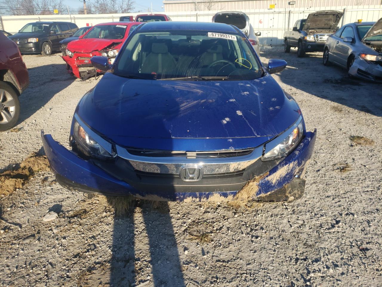 Photo 9 from auction – 2017 HONDA CIVIC LX with VIN 19XFC2F53HE069302