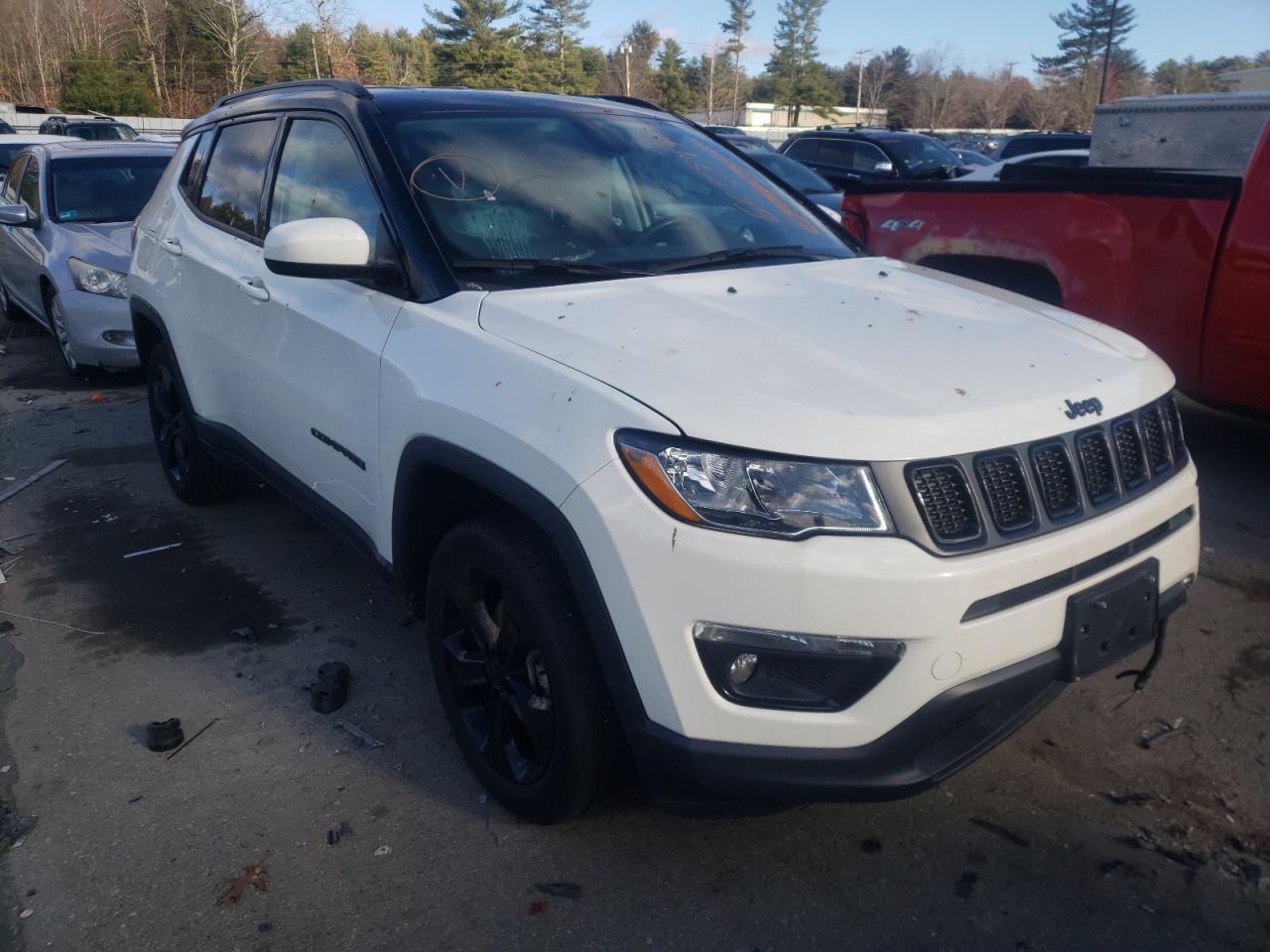 JEEP COMPASS LA 2020 with VIN 3C4NJDBB5LT148550 - Photo from auction