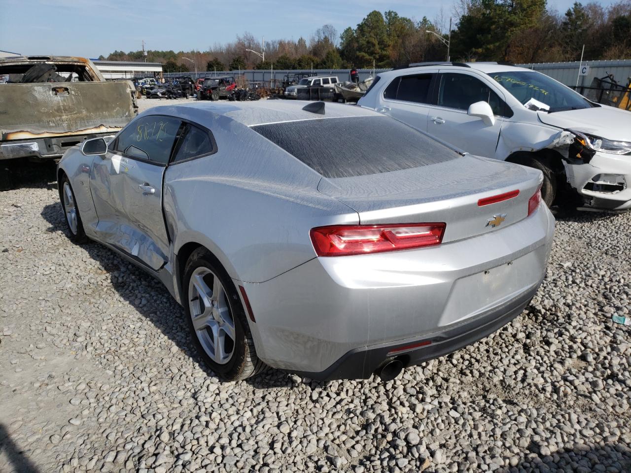 Photo 3 from auction – 2017 CHEVROLET CAMARO LS with VIN 1G1FA1RX2H0134252