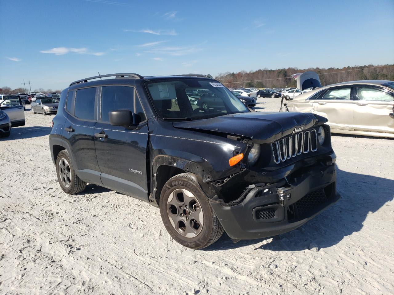 JEEP RENEGADE S 2017 with VIN ZACCJAAB7HPF55050 - Photo from auction
