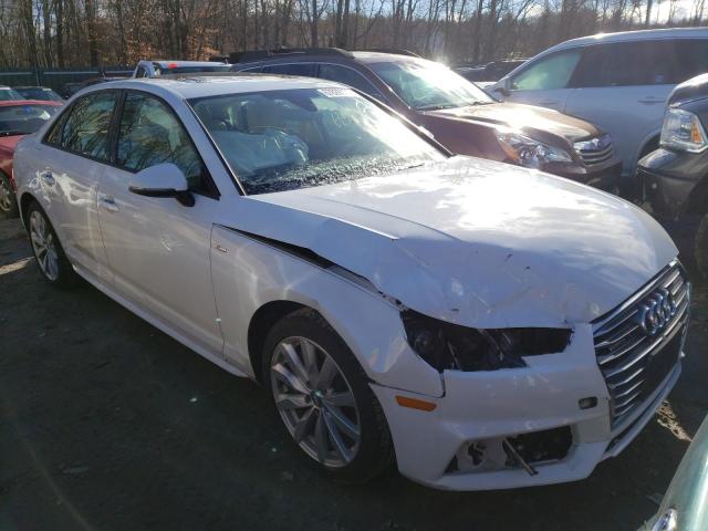 AUDI A4 PREMIUM 2018 with VIN WAUDNAF40JA068715 - Photo from auction