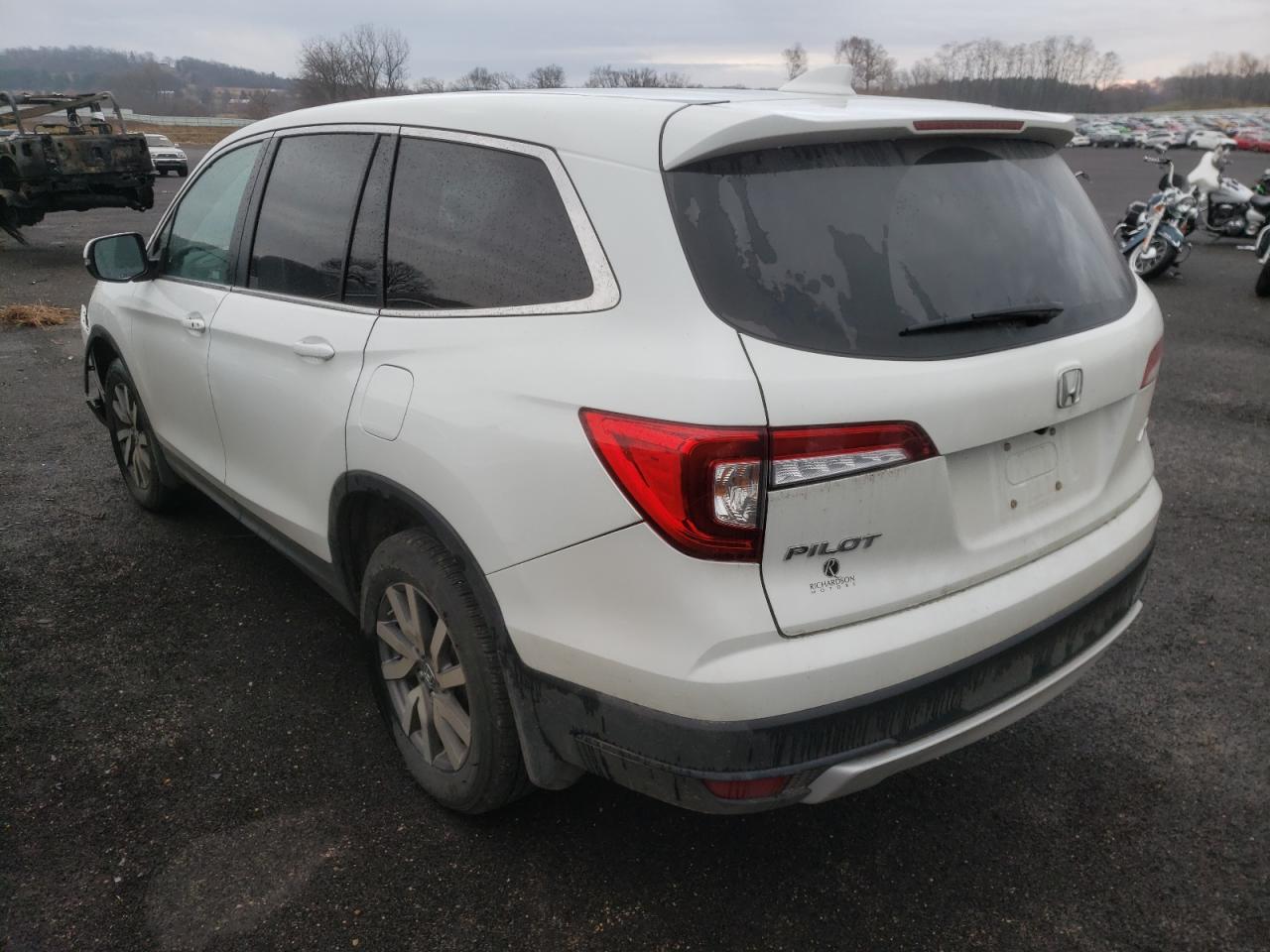 Photo 3 from auction – 2020 HONDA PILOT EXL with VIN 5FNYF6H58LB003075