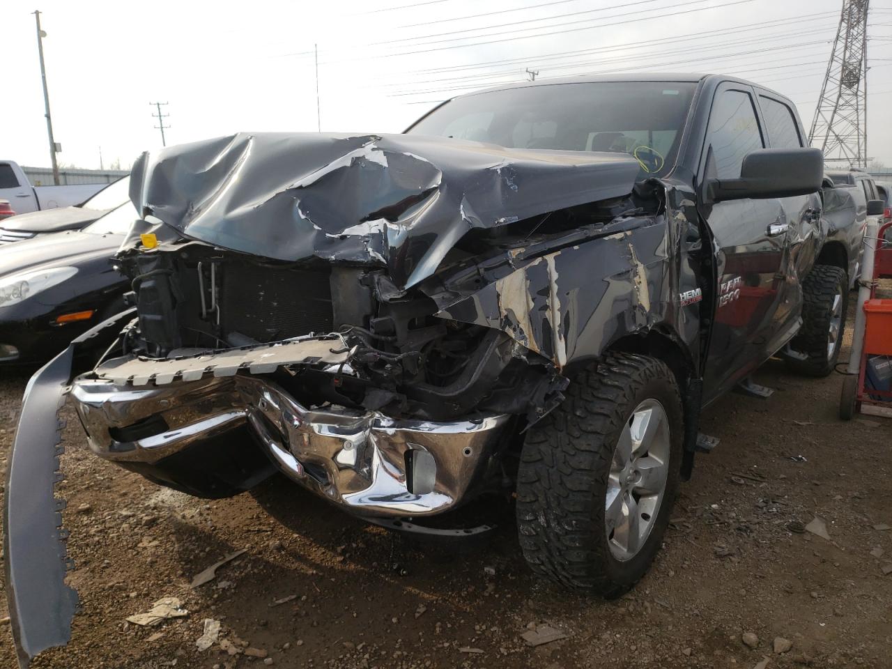 Photo 2 from auction – 2015 RAM 1500 SLT with VIN 1C6RR7LT8FS783259