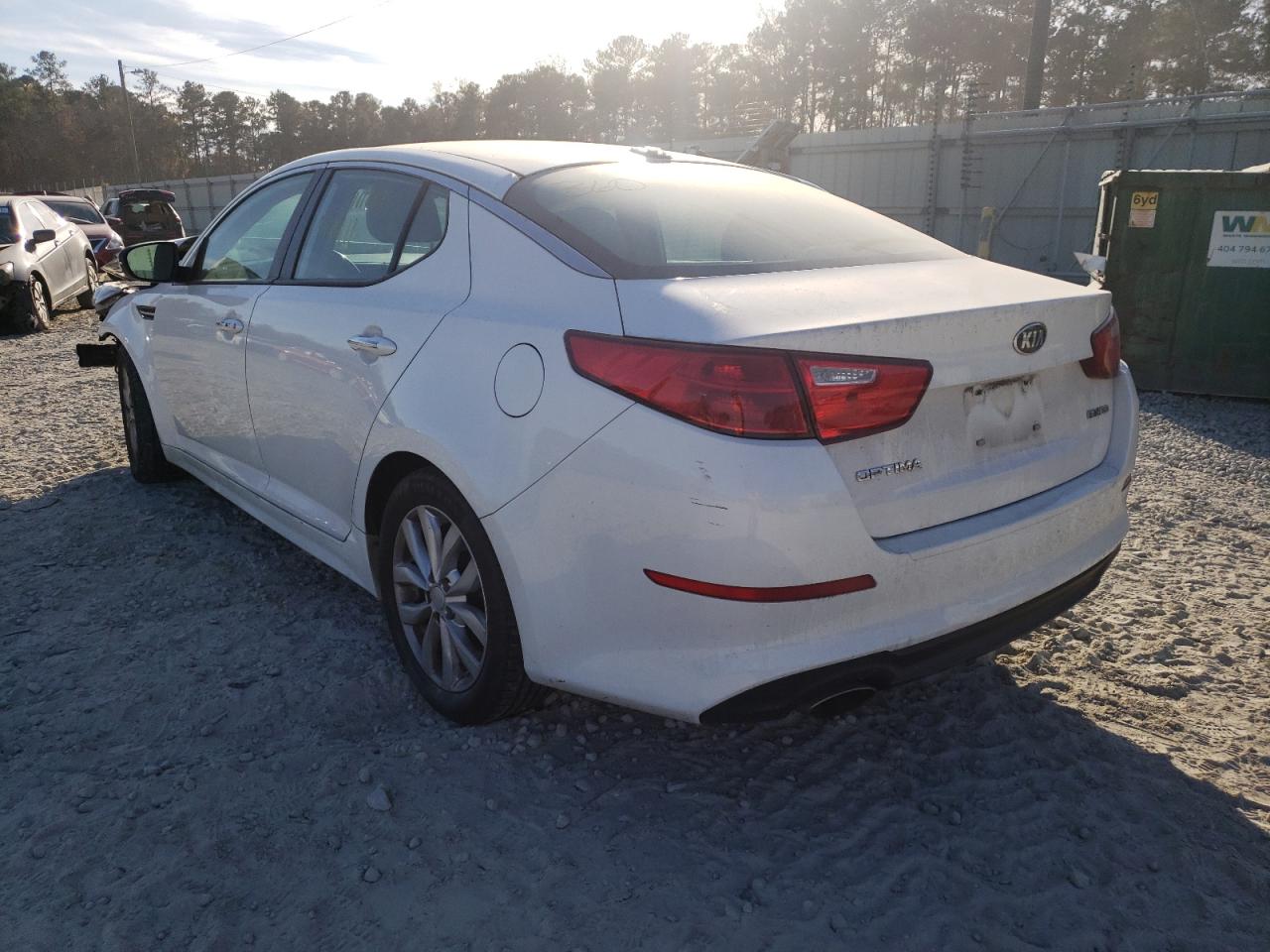 Photo 3 from auction – 2015 KIA OPTIMA EX with VIN 5XXGN4A76FG399118