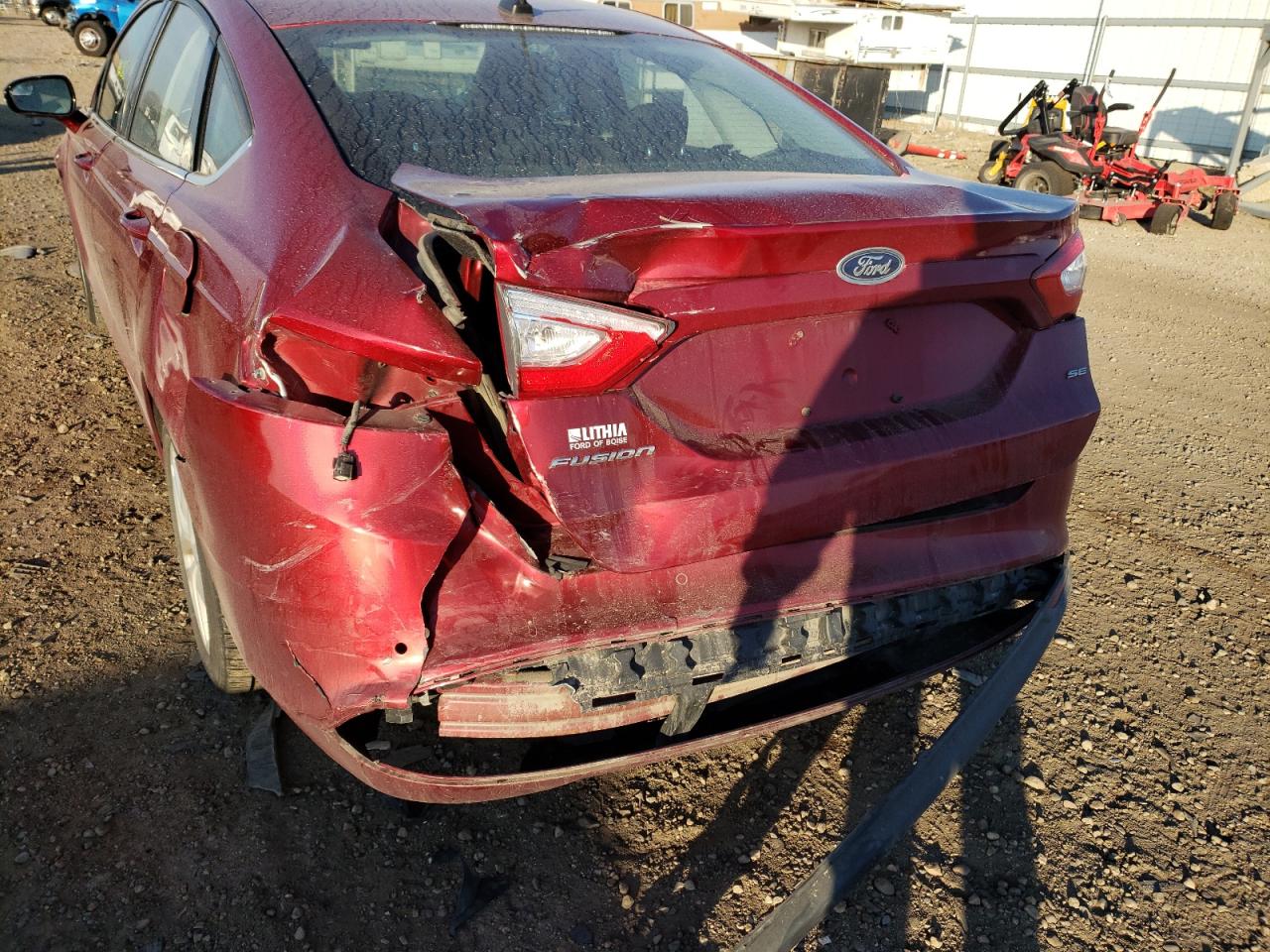 Photo 9 from auction – 2013 FORD FUSION SE with VIN 3FA6P0H74DR125571