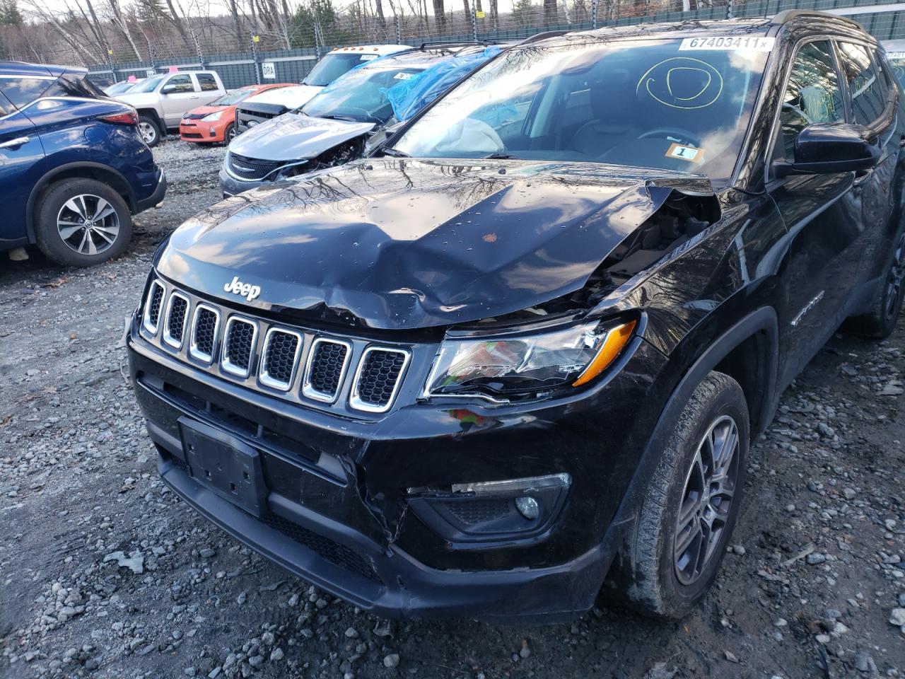 Photo 9 from auction – 2017 JEEP COMPASS LA with VIN 3C4NJDBB2HT693371