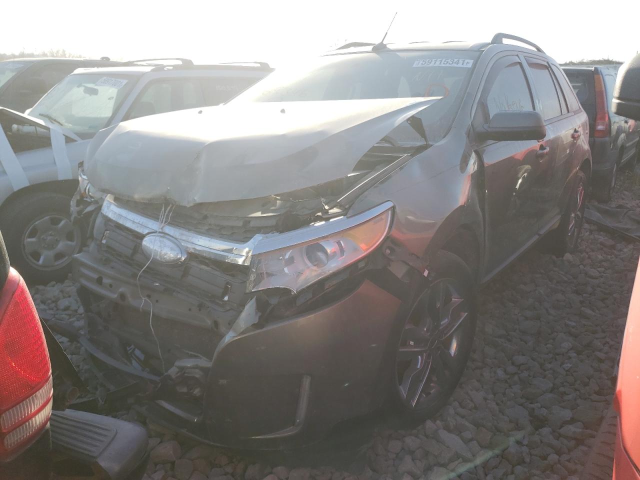 Photo 2 from auction – 2012 FORD EDGE SEL with VIN 2FMDK3JCXCBA69346