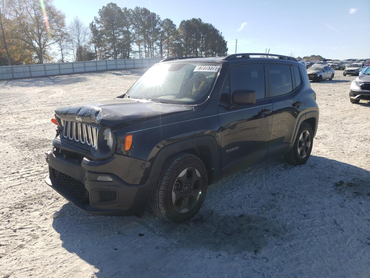 Photo 2 from auction – 2017 JEEP RENEGADE S with VIN ZACCJAAB7HPF55050