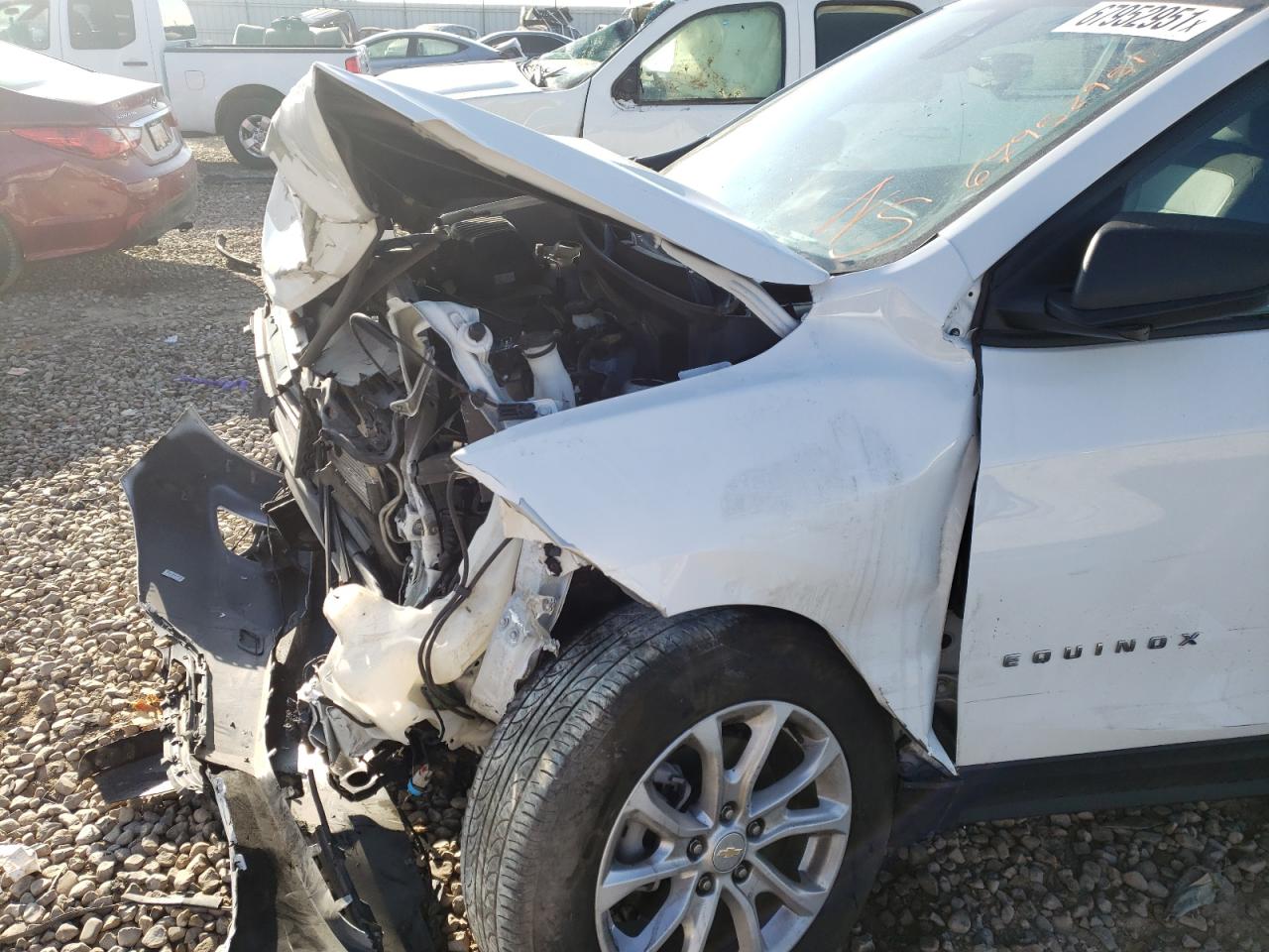 Photo 9 from auction – 2020 CHEVROLET EQUINOX LS with VIN 3GNAXSEVXLS629348