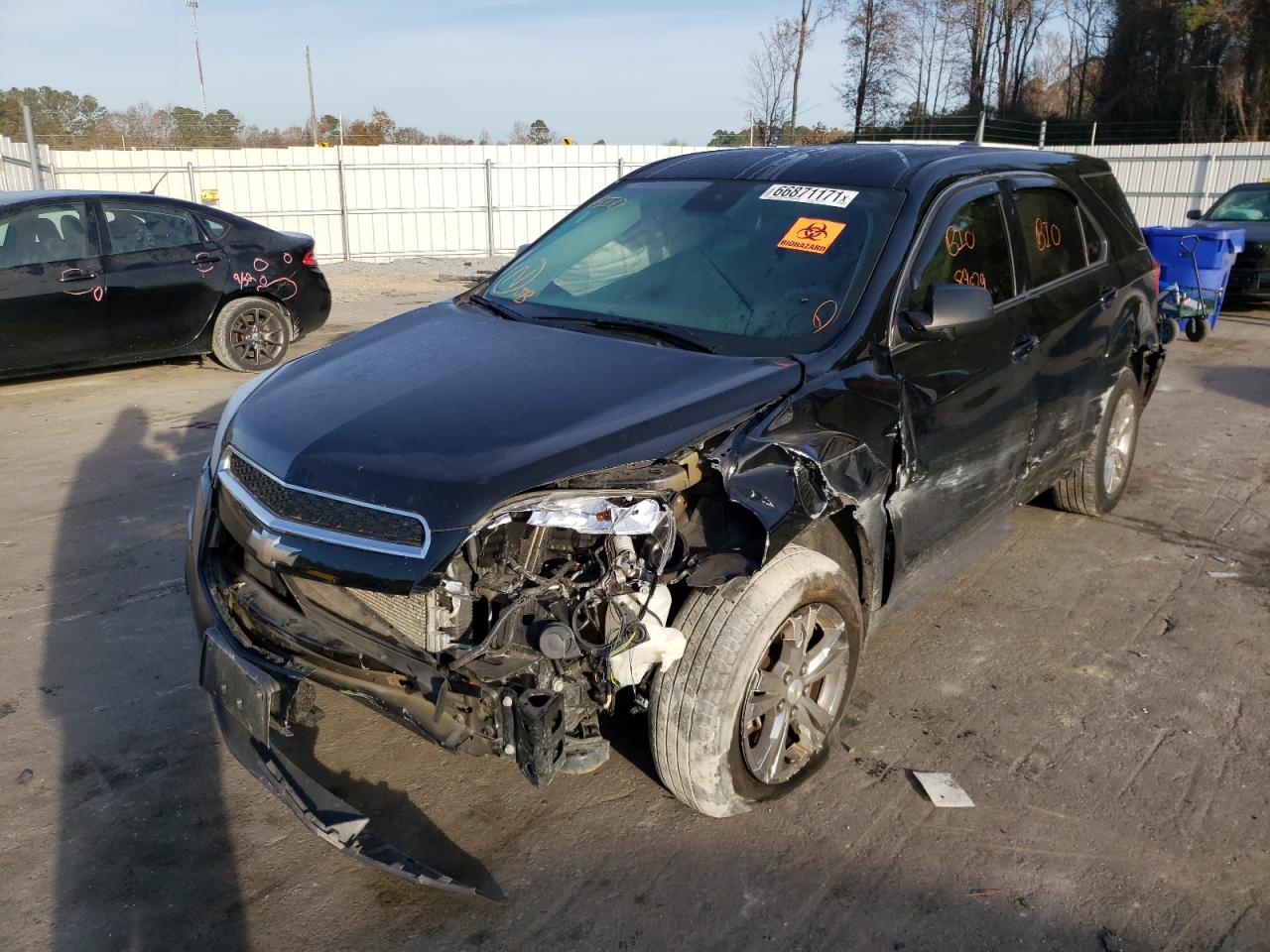 Photo 2 from auction – 2015 CHEVROLET EQUINOX LS with VIN 2GNFLEEK3F6135148