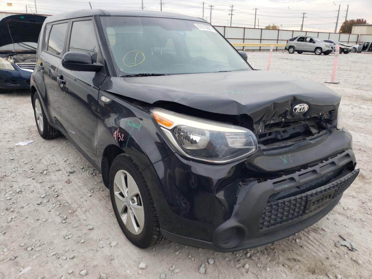 KIA SOUL 2014 with VIN KNDJN2A28E7101013 - Photo from auction