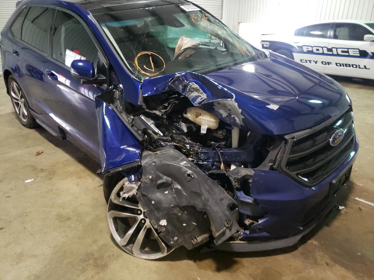 Photo 9 from auction – 2015 FORD EDGE SPORT with VIN 2FMPK3AP8FBC32953