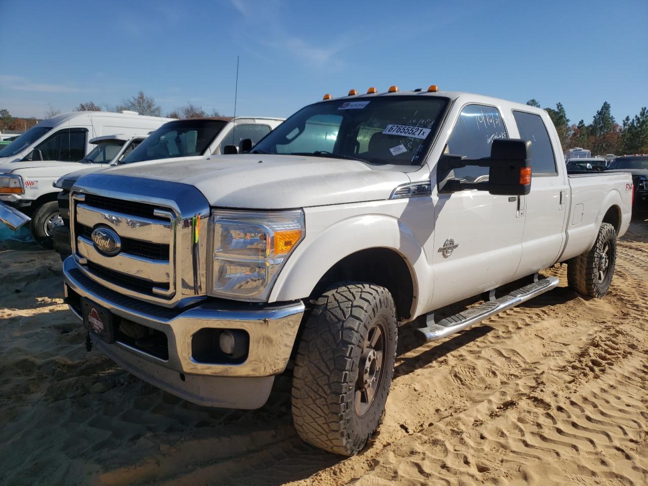 Photo 2 from auction – 2011 FORD F350 SUPER with VIN 1FT8W3BT9BEC25551