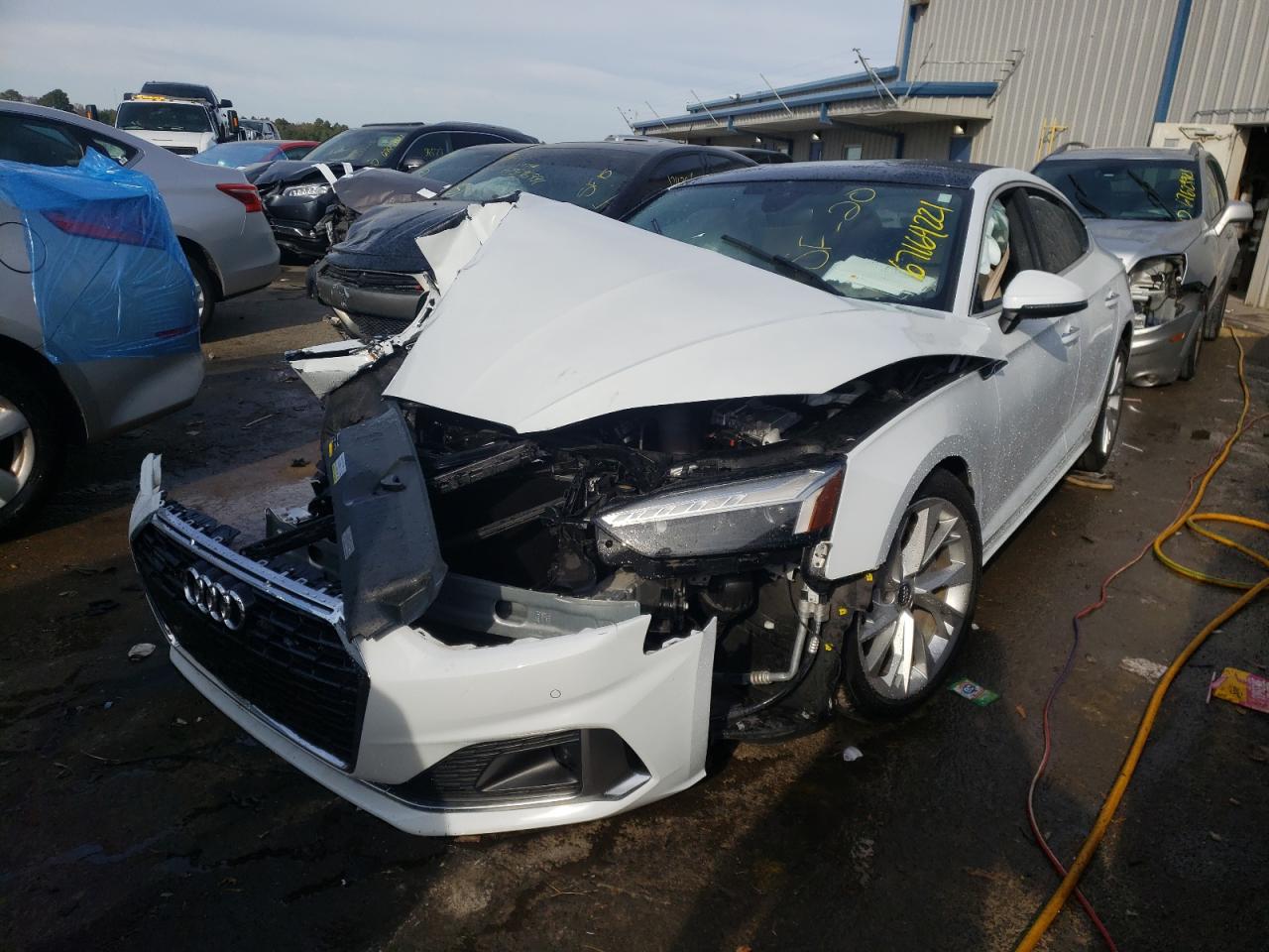 Photo 2 from auction – 2020 AUDI A5 PREMIUM with VIN WAUCNCF56LA017027