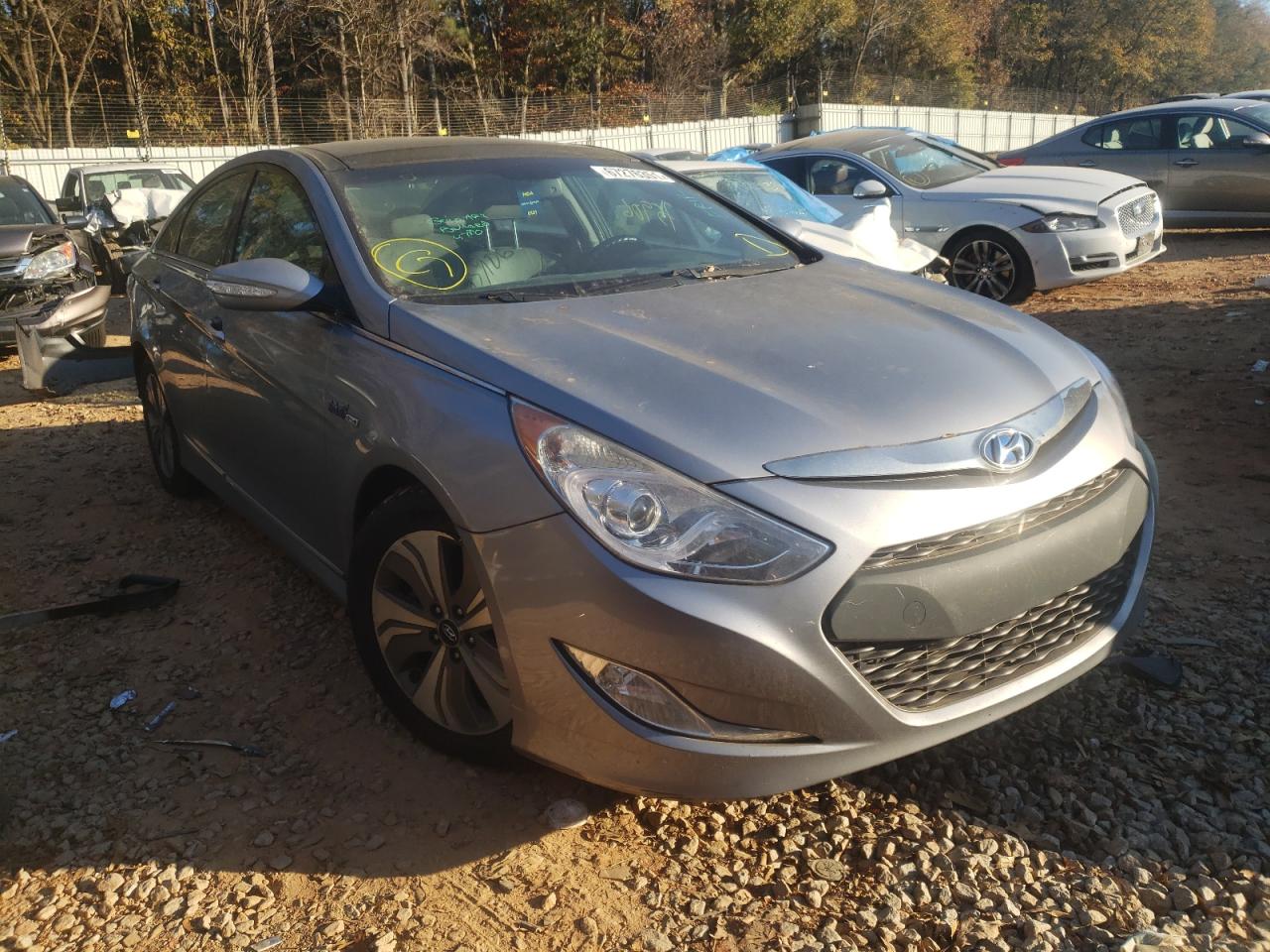 HYUNDAI SONATA HYB 2014 with VIN KMHEC4A45EA115891 - Photo from auction