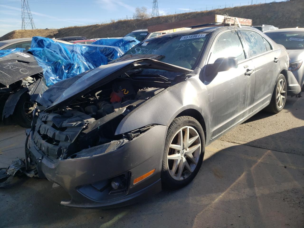 Photo 2 from auction – 2012 FORD FUSION SEL with VIN 3FAHP0JA0CR371997