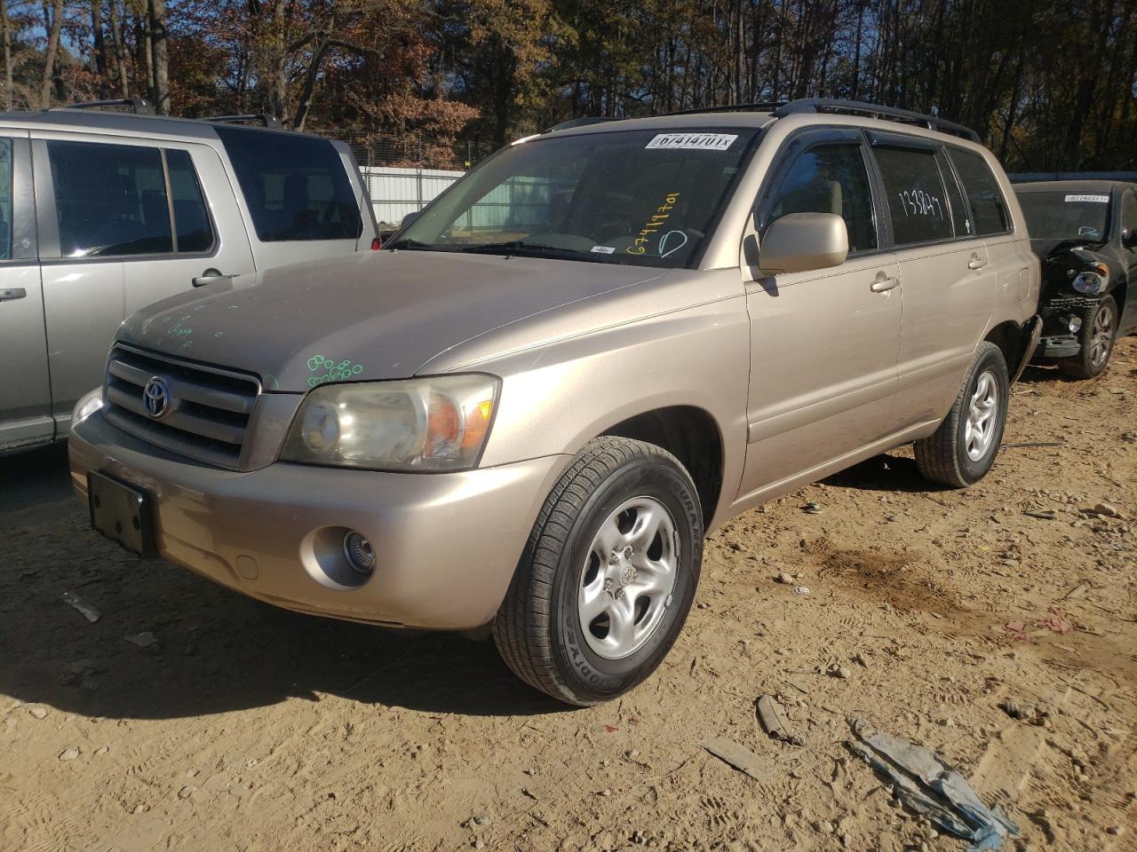 Фото 2 с аукциона – 2004 TOYOTA HIGHLANDER с VIN JTEGD21A940097304