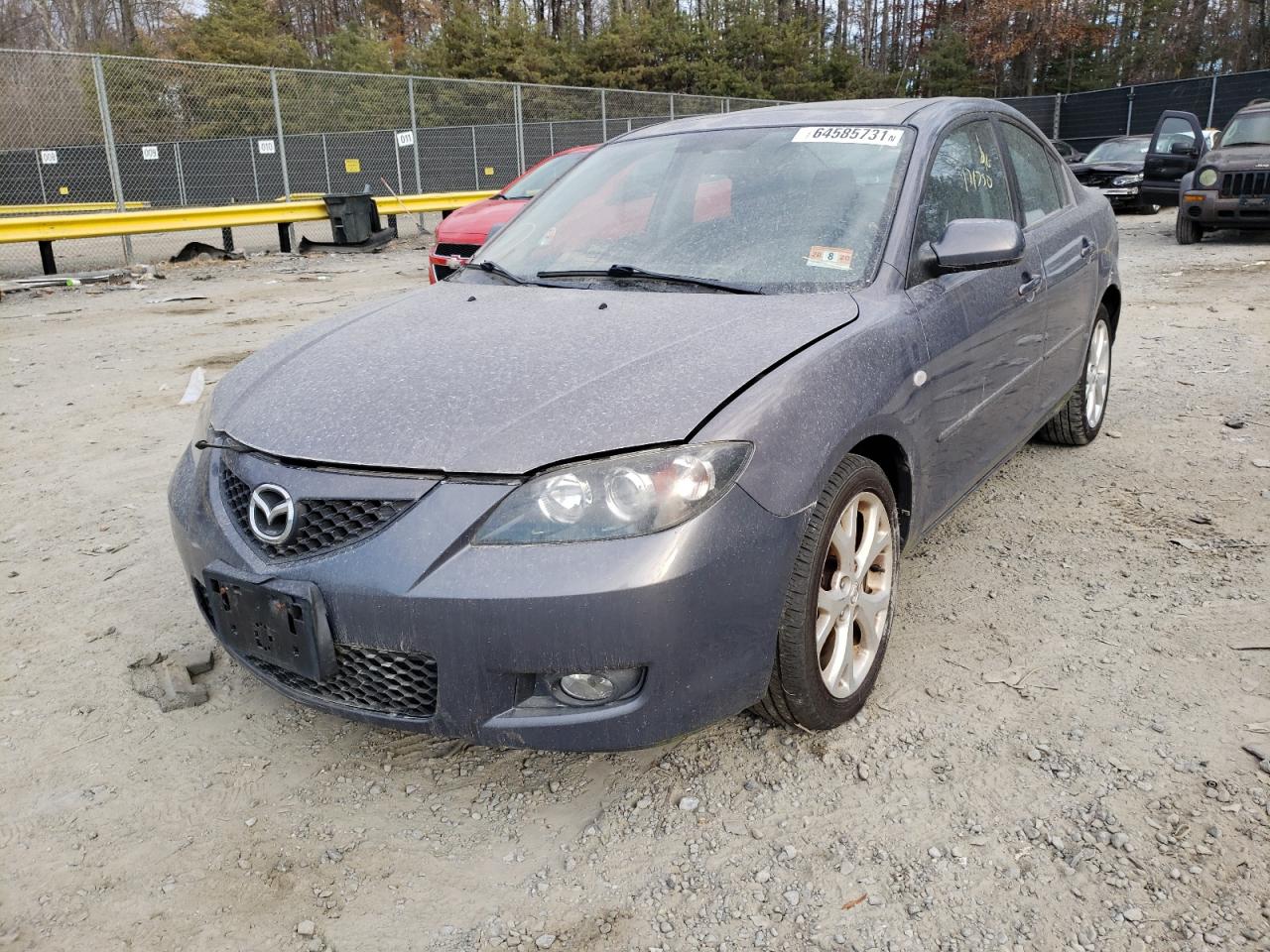 Photo 2 from auction – 2009 MAZDA 3 I with VIN JM1BK32F491201316