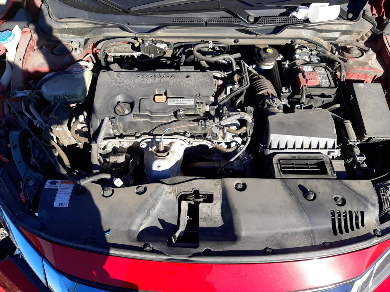 Photo 7 from auction – 2017 HONDA CIVIC EX with VIN 2HGFC2F74HH557066