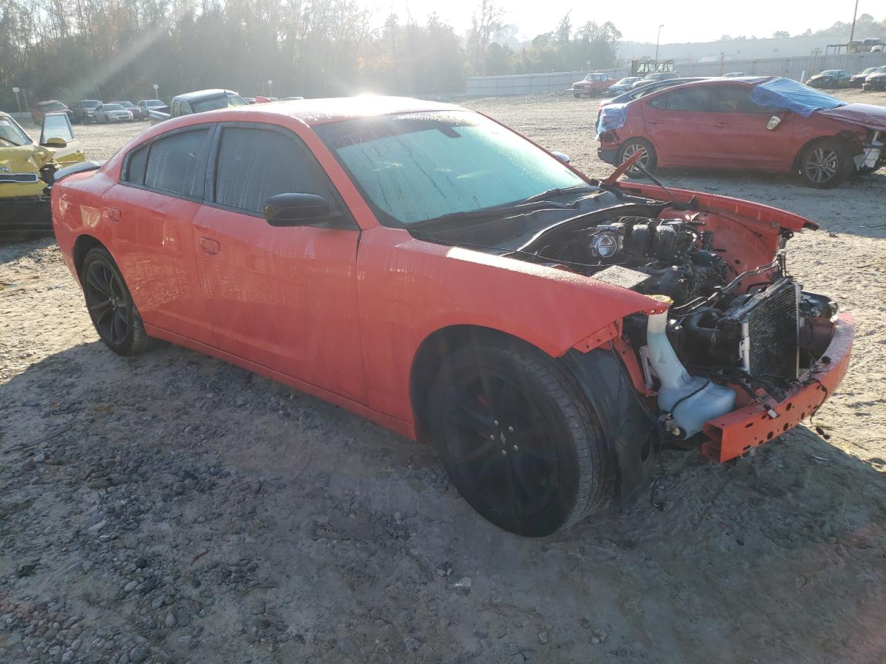 DODGE CHARGER SX 2017 with VIN 2C3CDXHG2HH515332 - Photo from auction