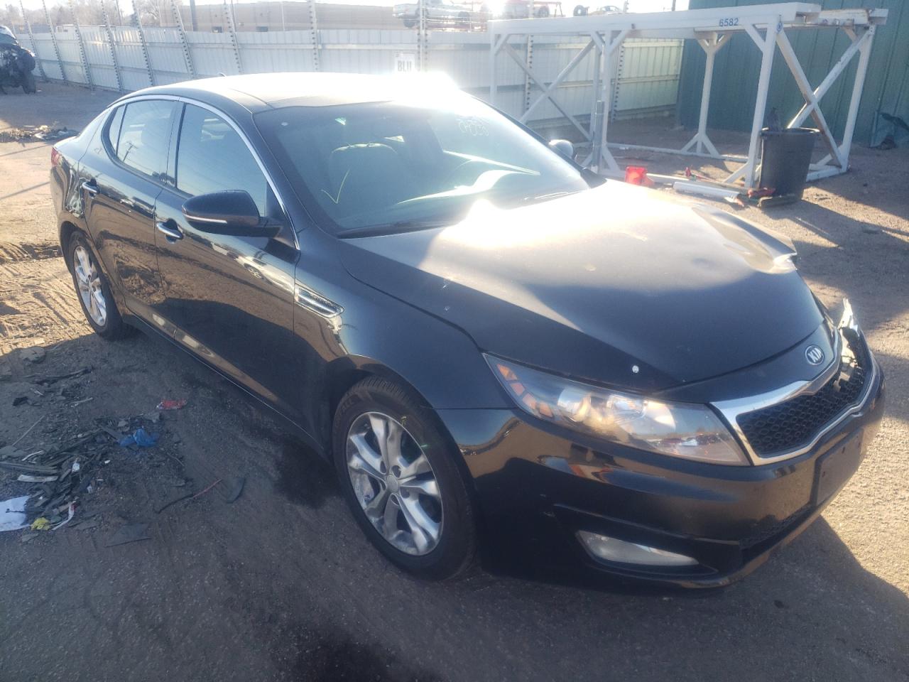 KIA OPTIMA EX 2013 with VIN 5XXGN4A75DG216448 - Photo from auction