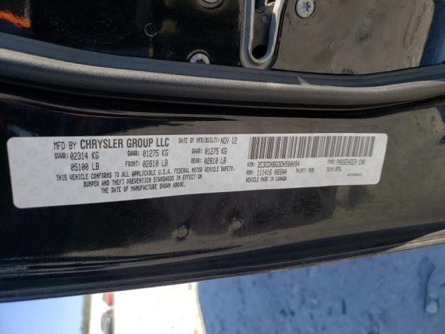 Photo 10 from auction – 2013 DODGE CHARGER SE with VIN 2C3CDXBG3DH580094