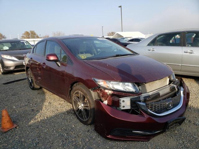 Photo 1 from auction – 2013 HONDA CIVIC LX with VIN 19XFB2F56DE203362