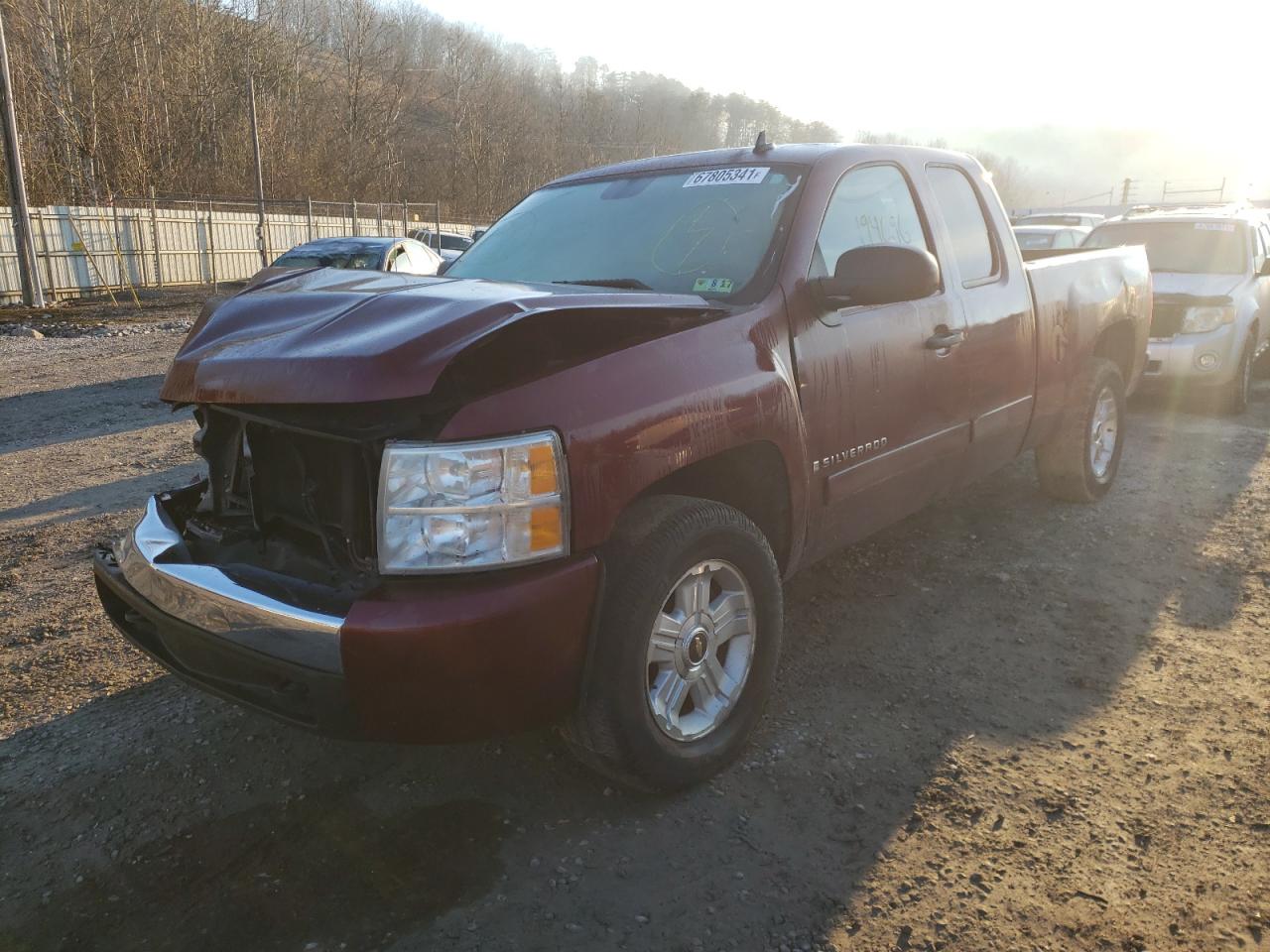 Photo 2 from auction – 2008 CHEVROLET SILVERADO with VIN 1GCEK19C48Z230117