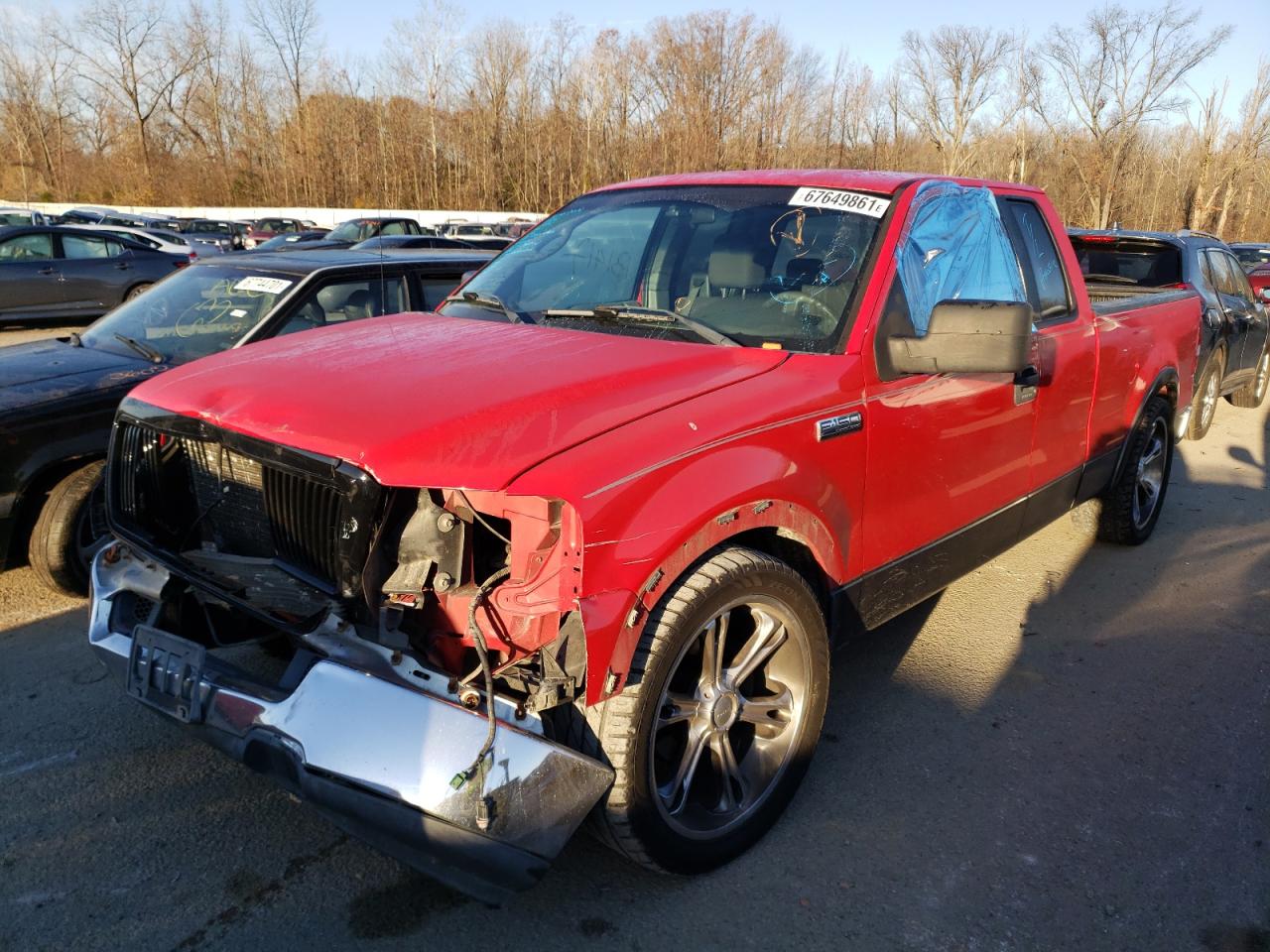 Photo 2 from auction – 2004 FORD F150 with VIN 1FTPX125X4NB34208