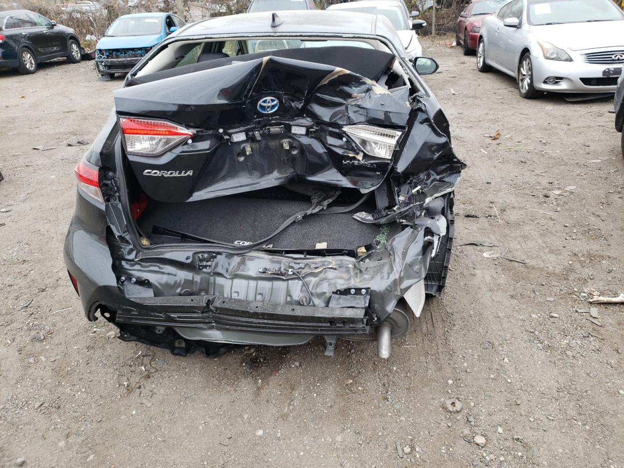 Photo 9 from auction – 2021 TOYOTA COROLLA LE with VIN JTDEAMDE1MJ019771
