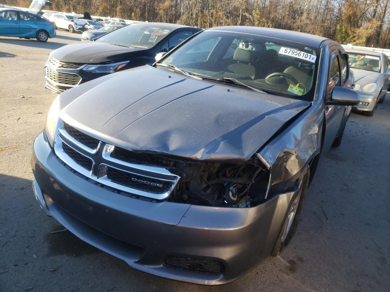 Photo 2 from auction – 2012 DODGE AVENGER SX with VIN 1C3CDZCB9CN151496