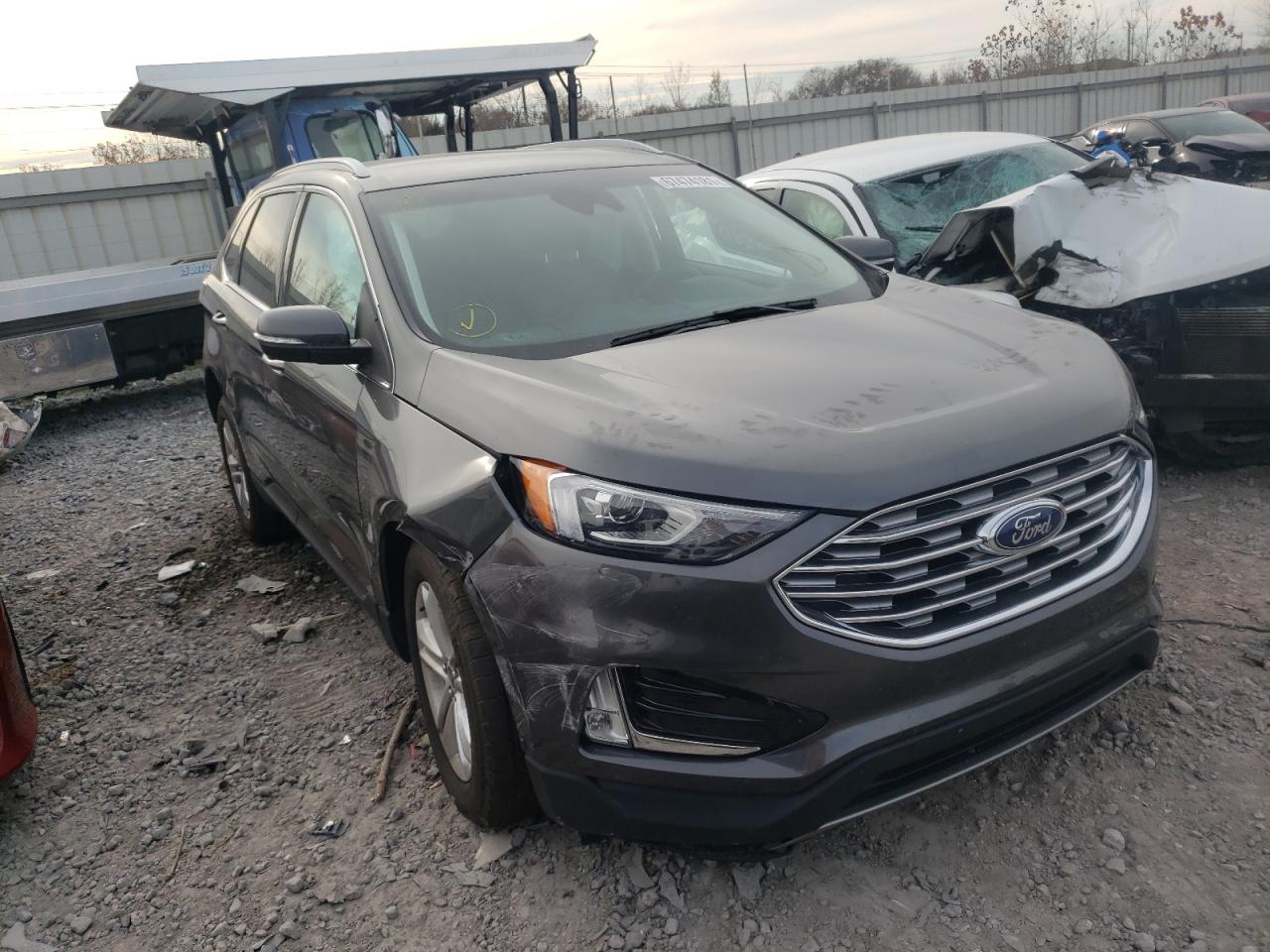 FORD EDGE SEL 2020 with VIN 2FMPK4J96LBA08485 - Photo from auction